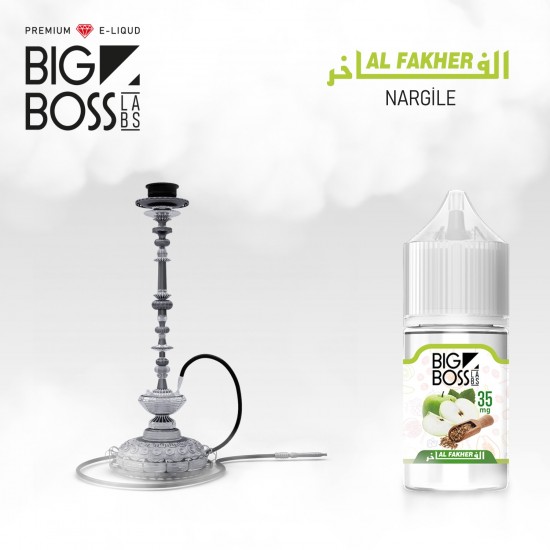 Big Boss Al Fakher 30 ML Salt Likit  en uygun fiyatlar ile ebuhar.netde! Big Boss Al Fakher 30 ML Salt Likit özellikleri, fiyatı, incelemesi, yorumları ve taksit seçenekleri için hemen tıklayın!