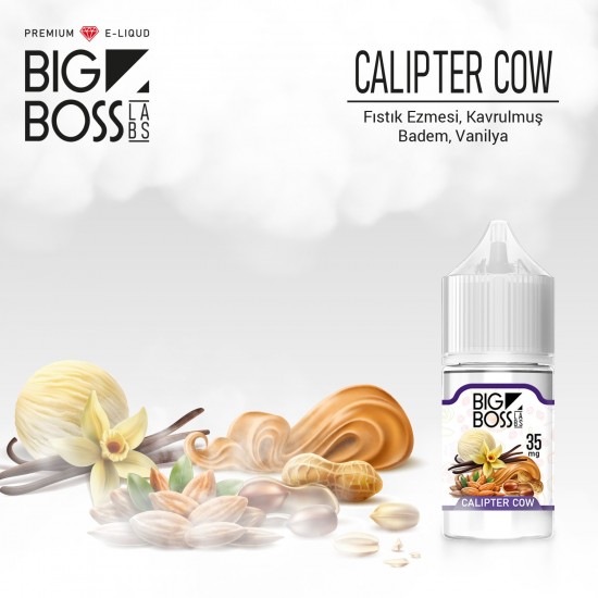 Big Boss Calipter Cow 30 ML Salt Likit  en uygun fiyatlar ile ebuhar.netde! Big Boss Calipter Cow 30 ML Salt Likit özellikleri, fiyatı, incelemesi, yorumları ve taksit seçenekleri için hemen tıklayın!
