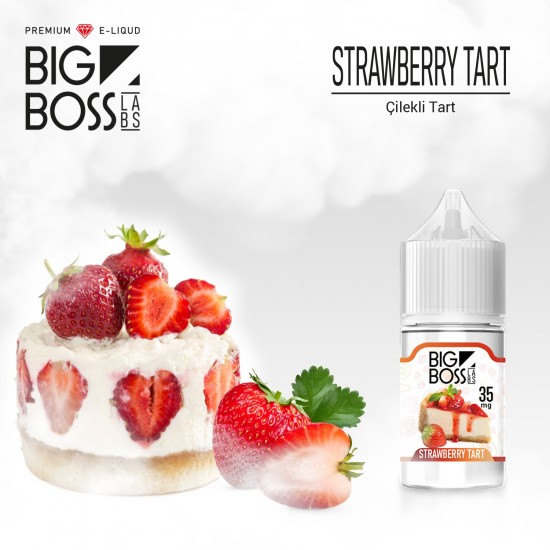 Big Boss Strawbery Tart 30 ML Salt Likit  en uygun fiyatlar ile ebuhar.netde! Big Boss Strawbery Tart 30 ML Salt Likit özellikleri, fiyatı, incelemesi, yorumları ve taksit seçenekleri için hemen tıklayın!