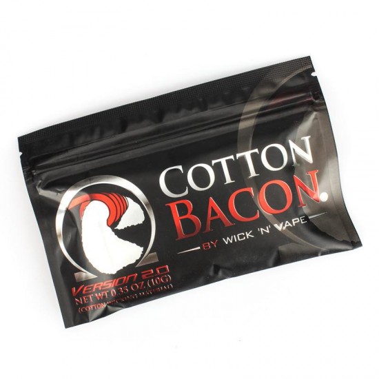 Cotton Bacon Version 2.0 Wick N Vape Premium Pamuk  en uygun fiyatlar ile ebuhar.netde! Cotton Bacon Version 2.0 Wick N Vape Premium Pamuk özellikleri, fiyatı, incelemesi, yorumları ve taksit seçenekleri için hemen tıklayın!
