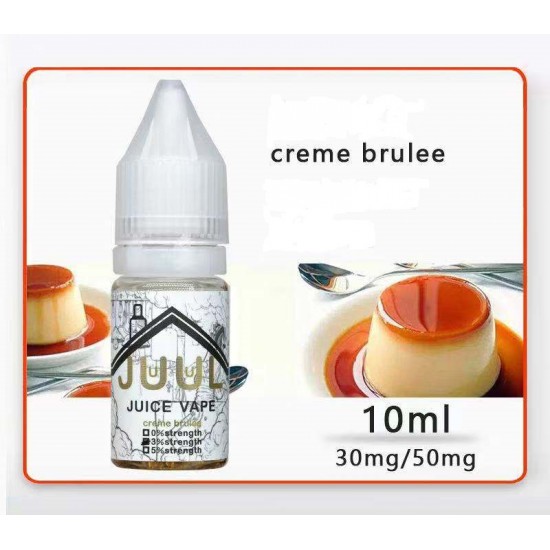 Juul Likit Creme Brulee  en uygun fiyatlar ile ebuhar.netde! Juul Likit Creme Brulee özellikleri, fiyatı, incelemesi, yorumları ve taksit seçenekleri için hemen tıklayın!