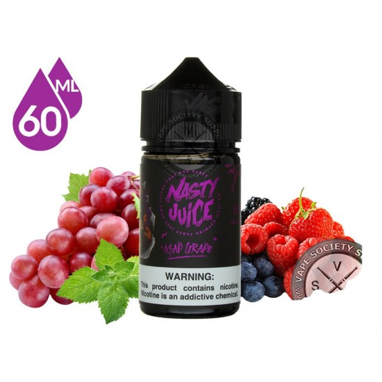 Nasty Juice Asap Grape 60ML Premium Likit  en uygun fiyatlar ile ebuhar.netde! Nasty Juice Asap Grape 60ML Premium Likit özellikleri, fiyatı, incelemesi, yorumları ve taksit seçenekleri için hemen tıklayın!