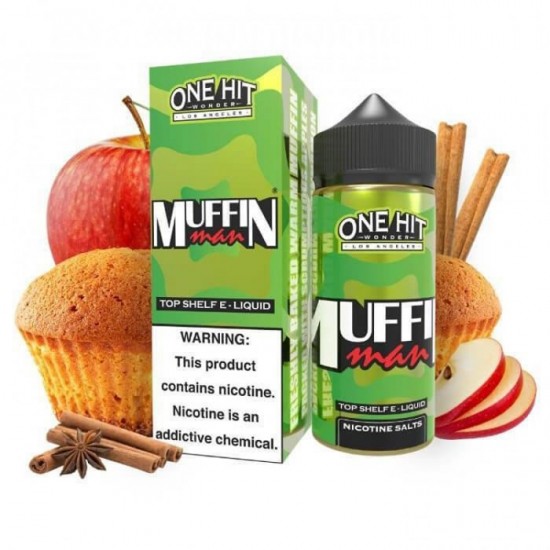 One Hit Wonder Muffin Man Likit 100ml Premium Likit  en uygun fiyatlar ile ebuhar.netde! One Hit Wonder Muffin Man Likit 100ml Premium Likit özellikleri, fiyatı, incelemesi, yorumları ve taksit seçenekleri için hemen tıklayın!
