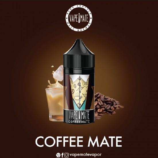 Vape Mate Coffee Mate 30 ML Salt Likit  en uygun fiyatlar ile ebuhar.netde! Vape Mate Coffee Mate 30 ML Salt Likit özellikleri, fiyatı, incelemesi, yorumları ve taksit seçenekleri için hemen tıklayın!