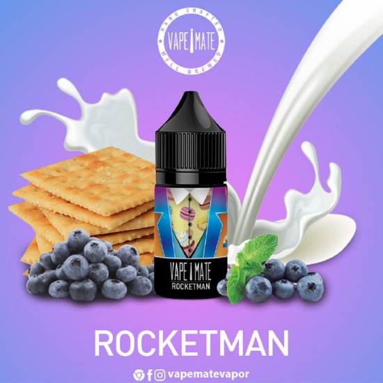 Vape Mate Rocketman 30 ML Salt Likit  en uygun fiyatlar ile ebuhar.netde! Vape Mate Rocketman 30 ML Salt Likit özellikleri, fiyatı, incelemesi, yorumları ve taksit seçenekleri için hemen tıklayın!